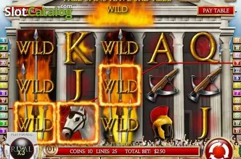 Screen 5. Chariots of Fire slot
