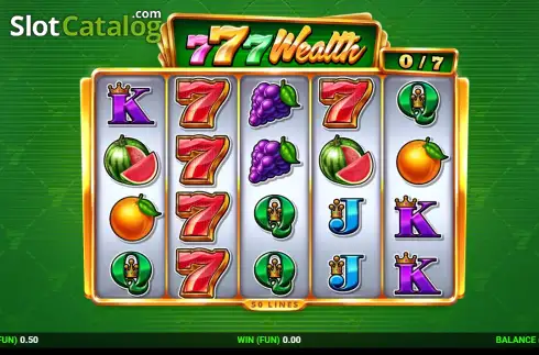 Skärmdump2. Wealth 777 slot