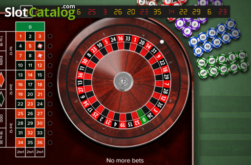 Reel Screen. Roulette: Streets of Gold slot