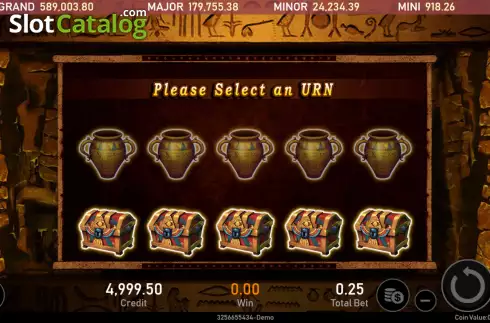 Schermo5. Pharaoh (Royal Slot Gaming) slot