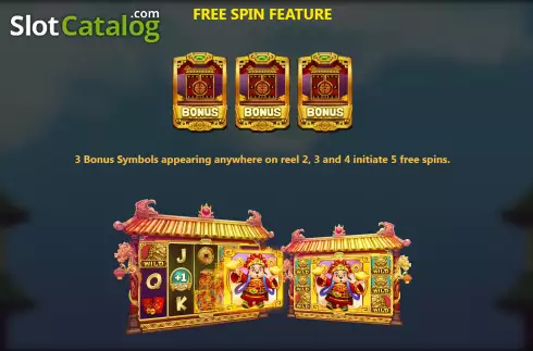 Skärmdump7. God of Wealth (Royal Slot Gaming) slot