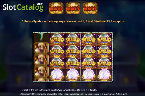 Free Spins screen. Alibaba slot