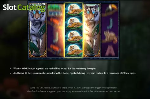 Free Spin Feature screen 2. Jungle (Royal Slot Gaming) slot