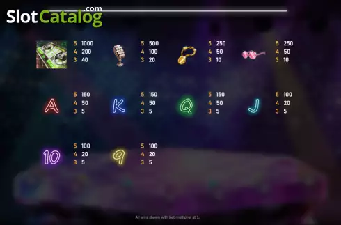 Captura de tela7. Disco Night (Royal Slot Gaming) slot