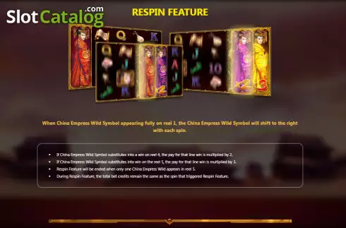 Ekran8. China Empress (Royal Slot Gaming) yuvası