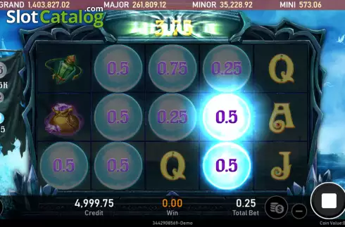 Écran3. Medusa (Royal Slot Gaming) Machine à sous