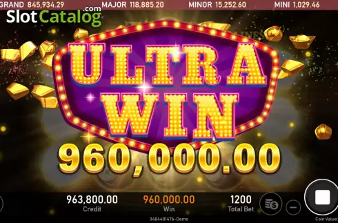 Ultra win screen. Tai Chi (Royal Slot Gaming) slot