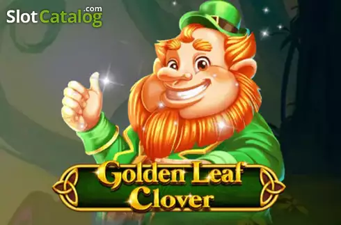 Golden Leaf Clover Logo
