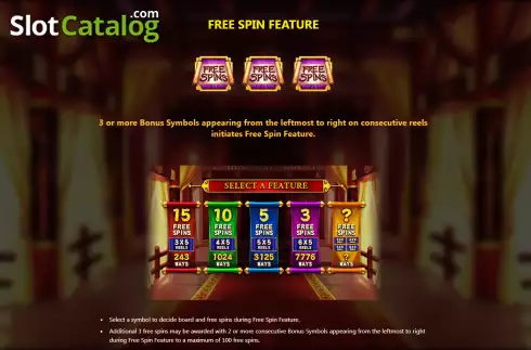 Free Spin feature screen. Rats Money slot
