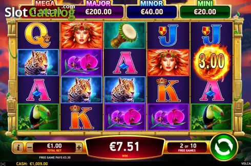 Скрін8. Volcano Rising слот