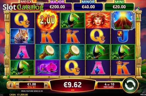 Скрін9. Volcano Rising слот