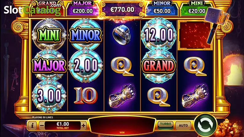 Golden Forge Jackpot Win