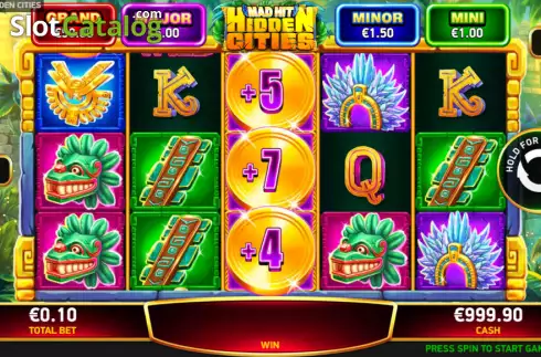 Οθόνη2. Mad Hit Hidden Cities Κουλοχέρης