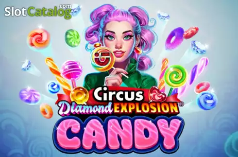 Diamond Explosion Candy Logo
