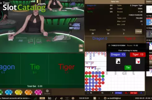 Captura de tela2. Dragon Tiger (SA Gaming) slot