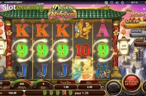 Win Screen 4. Double Happiness (SimplePlay) slot