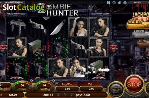 Bildschirm3. Zombie Hunter (SimplePlay) slot