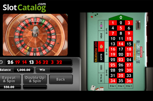 Bildschirm6. Monopoly Roulette Hot Properties slot