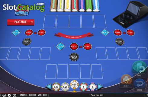 Captura de tela2. DJ Wild Stud Poker slot