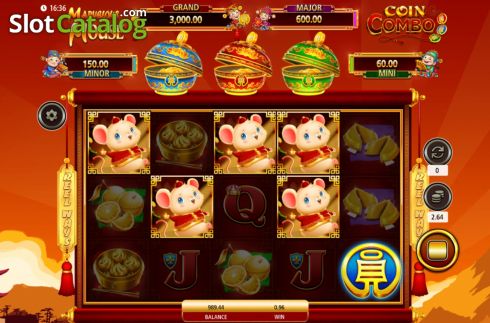 Win Screen. Coin Combo Marvelous Mouse slot