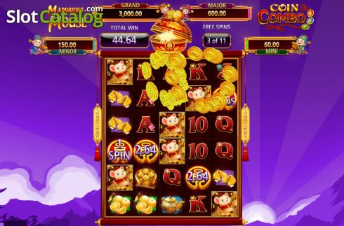 Free Spins 2. Coin Combo Marvelous Mouse slot
