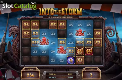 Free Spins 2. Into the Storm slot