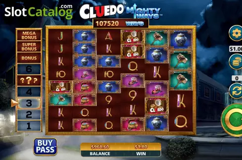 Win Screen 2. Cluedo Mighty Ways slot