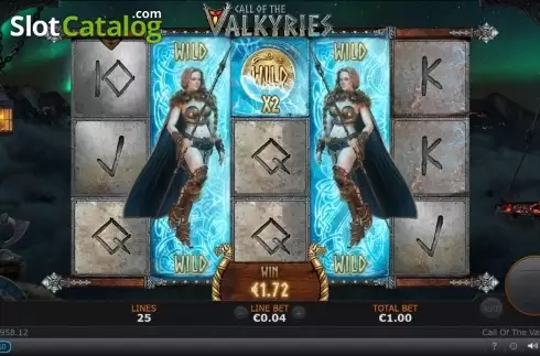 Schermo4. Call of the Valkyries slot