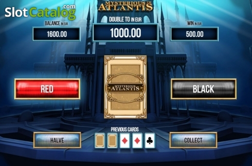 Gamble. Mysterious Atlantis slot