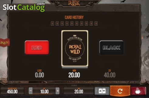 Gamble. Royal Wild slot