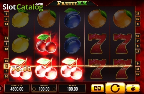 Bildschirm4. Fruiti XX slot
