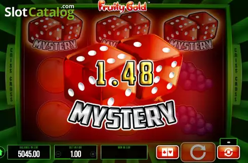 Mystery Win Screen. Fruity Gold slot