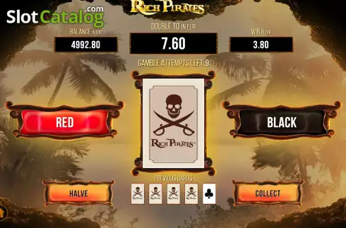 Win Screen 2. Rich Pirates slot