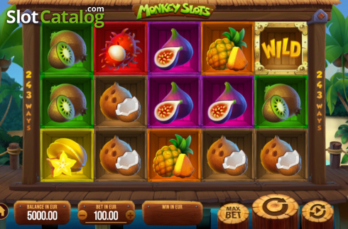 Screenshot2. Monkey Slots slot
