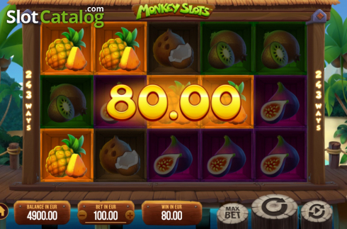 Screenshot3. Monkey Slots slot