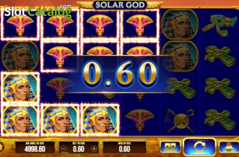 Win 3. Solar God slot