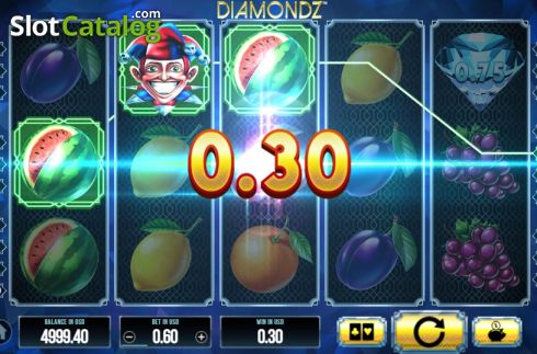 Bildschirm3. Diamondz slot