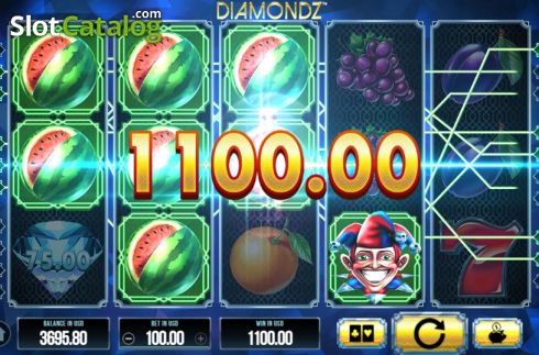 Win 3. Diamondz slot