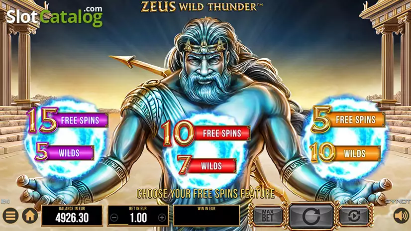 Zeus Wild Thunder Free Spins