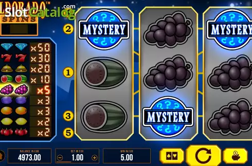 Mystery Win Screen. Eldorado (SYNOT) slot