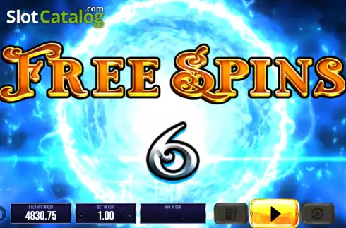 Free Spins Win Screen 2. Lightning Spell slot