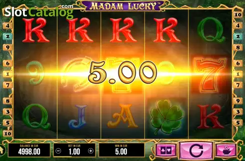 Bildschirm4. Madam Lucky slot