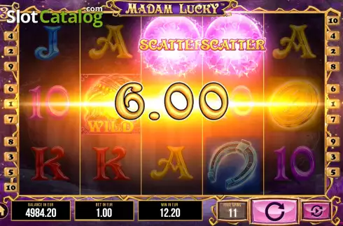 Bildschirm7. Madam Lucky slot