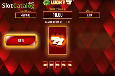 Bildschirm6. Lucky 77 slot