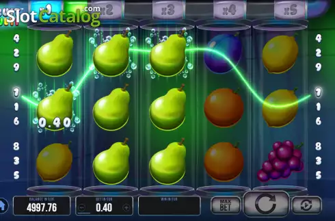 Win screen. 8 Fruit Multi slot