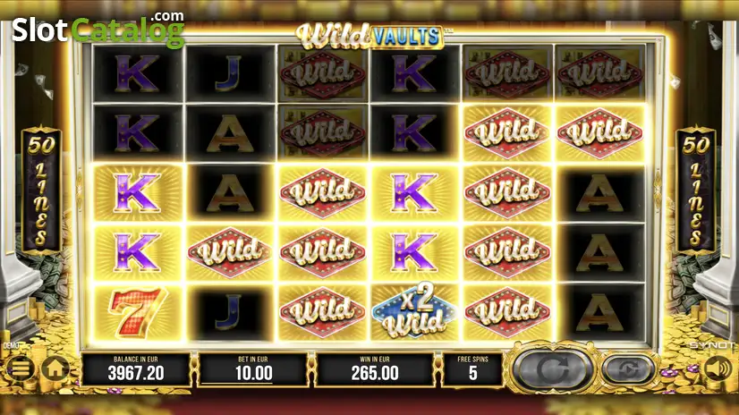 Wild Vaults by SYNOT Free Spins wild-vaults