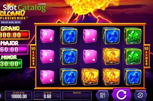 Volcano Explosive Dice slot. Volcano Explosive Dice slot