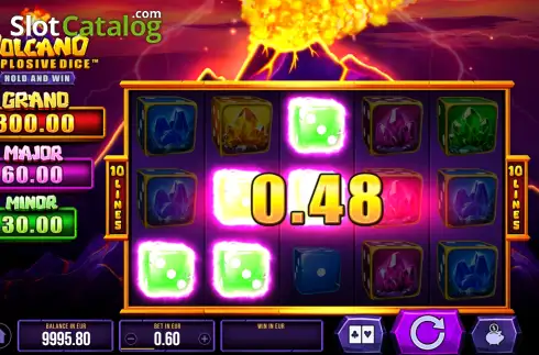 Volcano Explosive Dice demo. Volcano Explosive Dice slot