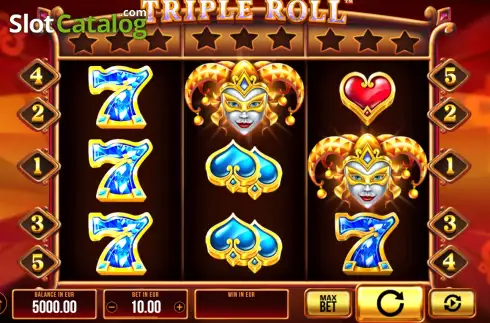 Pantalla2. Triple Roll Tragamonedas 