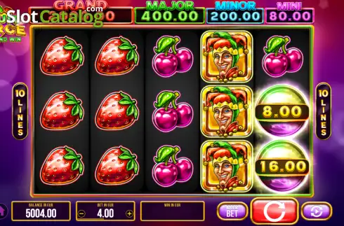 Pantalla2. Fruit Force Tragamonedas 
